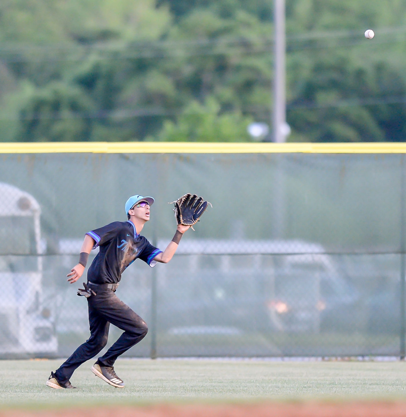Friday night baseball action